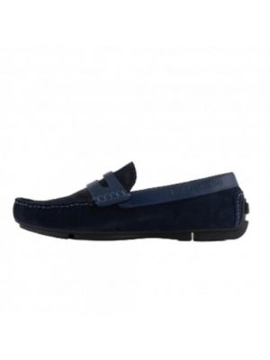 Loafers Emporio Armani niebieskie