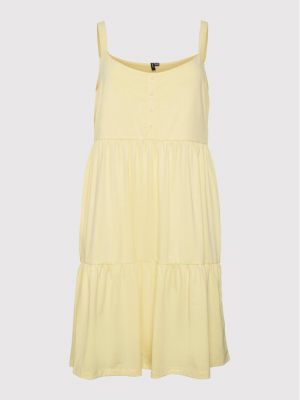 Kleid Vero Moda Curve gelb