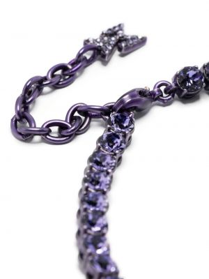 Bracelet Amina Muaddi violet