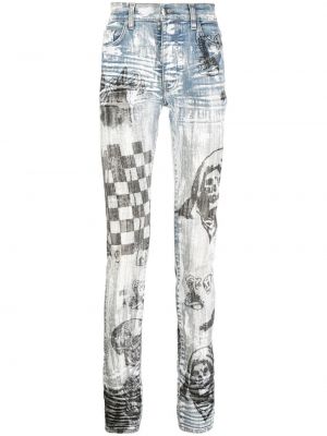 Skinny fit-jeans Amiri blå