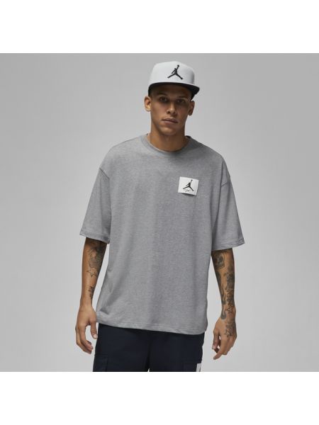 T-shirt oversize Jordan grigio