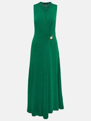 Миди рокля Proenza Schouler зелено