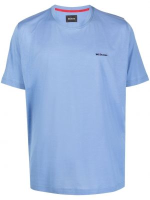 T-shirt Kiton blå