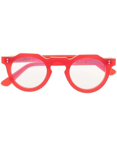 Brille mit sehstärke Lesca rot