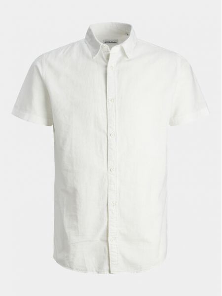 Риза slim Jack & Jones бяло
