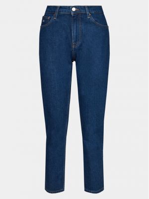 Skinny fit džinsai slim fit Tommy Jeans mėlyna