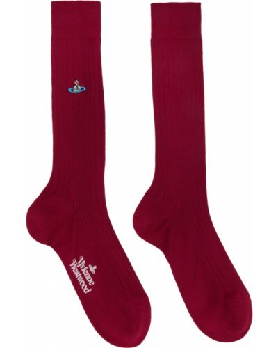 Бавовняні шкарпетки Vivienne Westwood, червоні
