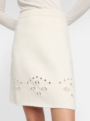 Mini falda de lana Chloé