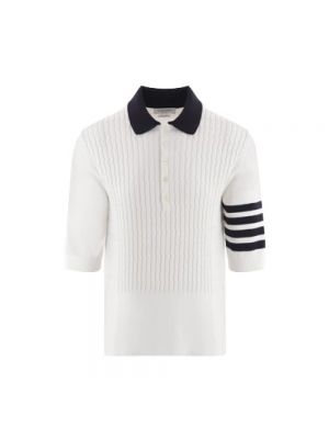 Bluza bawełniana Thom Browne biała