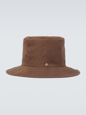 Памучна шапка Undercover кафяво