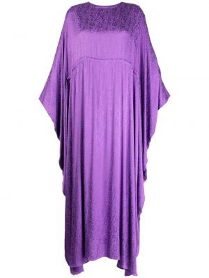 Drapované večerné šaty Bambah fialová
