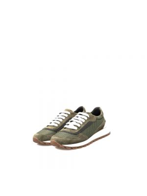 Sneakersy Brunello Cucinelli zielone
