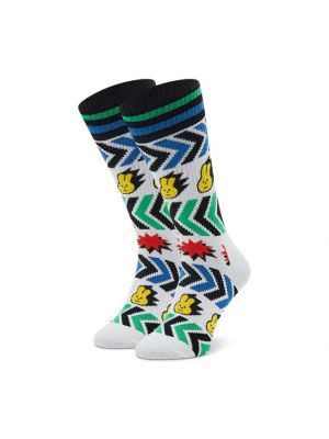 Чорапи Happy Socks бяло