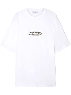 Raštuotas medvilninis marškinėliai Off-white