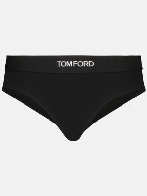 Džerzej nohavičky Tom Ford čierna