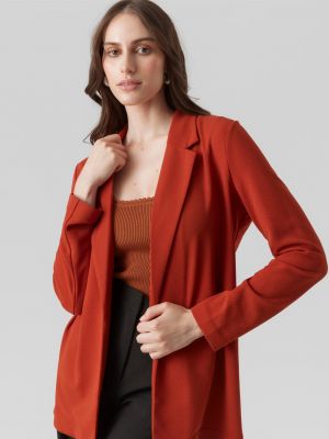 Длинный пиджак Vero Moda красный