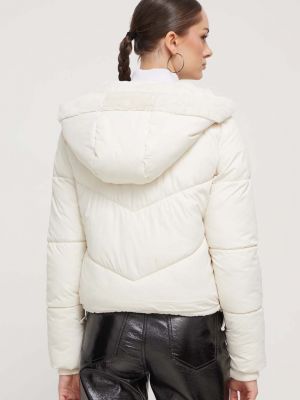 Téli kabát Hollister Co. bézs