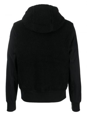 Fleece hoodie Parajumpers schwarz