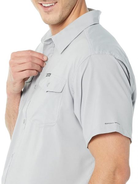 Рубашка с коротким рукавом Columbia серая