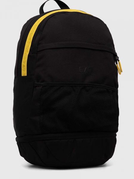 Рюкзак з аплікацією Ea7 Emporio Armani чорний