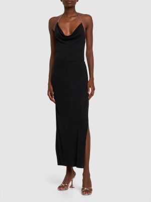Μάξι φόρεμα Bec + Bridge μαύρο