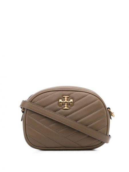 Vattert veske Tory Burch brun