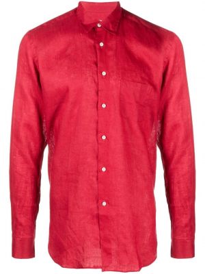 Chemise avec manches longues Peninsula Swimwear rouge