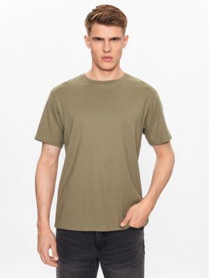 T-shirt Solid grün