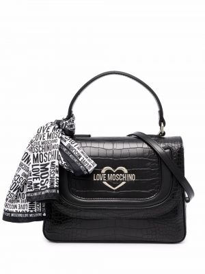 Shoppingbag Love Moschino svart