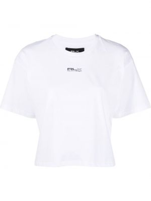 Majica s potiskom Rlx Ralph Lauren bela