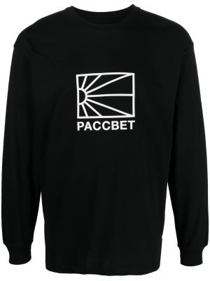 Långärmad t-shirt Paccbet svart