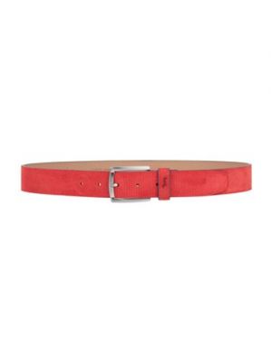 Cintura di pelle Harmont & Blaine rosso