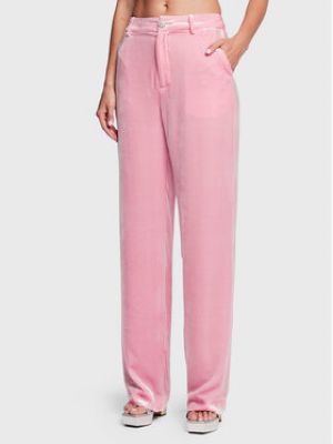 Spodnie Custommade różowe