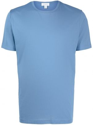 T-shirt Sunspel blu