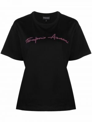 T-shirt Emporio Armani svart