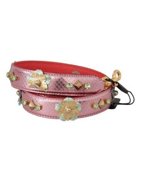 Bolsa de hombro de cuero con tachuelas Dolce & Gabbana