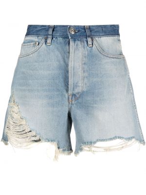 Shorts di jeans 3x1 blu