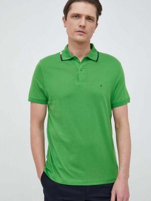 Тениска с дълъг ръкав Tommy Hilfiger зелено