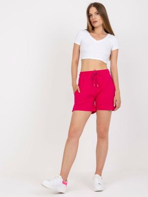 Спортни панталони с джобове Fashionhunters червено