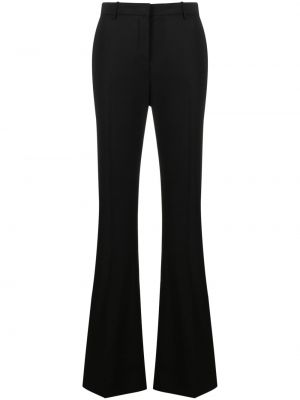 Μάλλινο παντελόνι Versace μαύρο