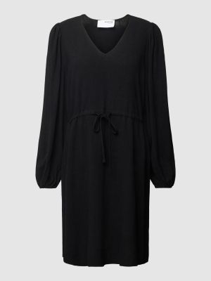 Sukienka mini z dekoltem w serek Selected Femme czarna