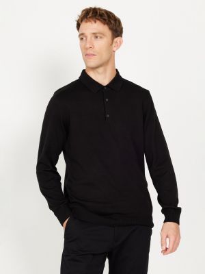 Polo marškinėliai Altinyildiz Classics juoda
