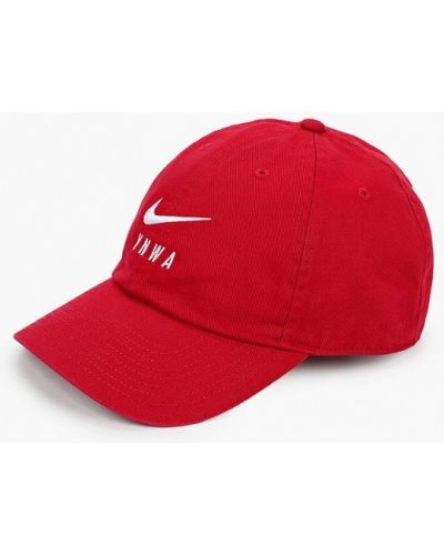 Бейсболка Nike, красная