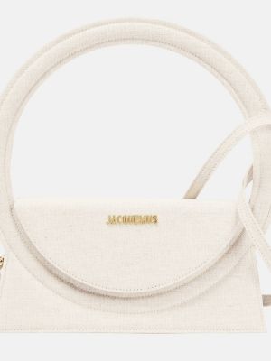 Чанта за ръка Jacquemus сиво