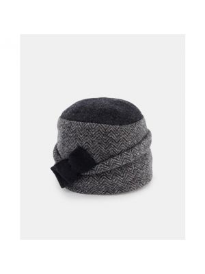 Sombrero de lana Seeberger negro