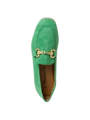 Ниски обувки Tamaris зелено