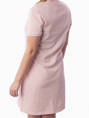 Uska mini haljina Lacoste ružičasta