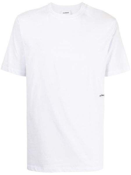 Camiseta con estampado Soulland blanco