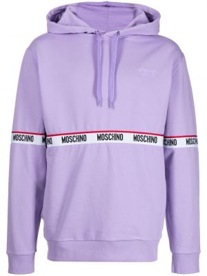 Hoodie Moschino lila