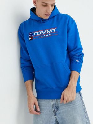 Толстовка Tommy Jeans синяя